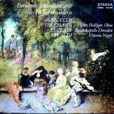 Eterna 8 26 350 - Berühmte Oboenkonzerte Des 18. Jahrhunderts