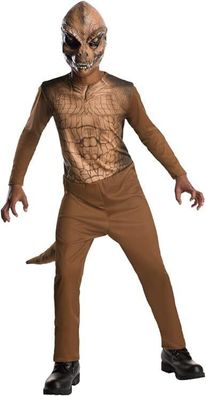 Rubies 301392 T-Rex Kinder Classic Kostüm, Gr. 3 - 10 Jahre, Jurassic World Dino