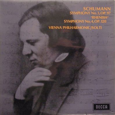 DECCA SXL 6356 - Symphony No.3, Op.97 "Rhenish" / Symphony No.4, Op.120
