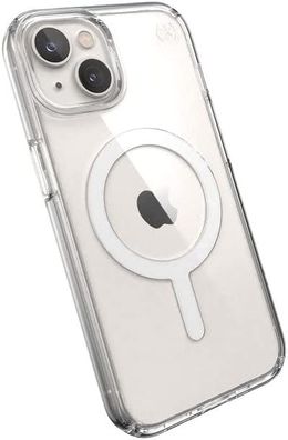 Speck Presidio Schutzhülle Perfect-Clear iPhone 14 Handyhülle MagSafe transparent