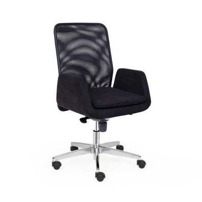 Sessel Textil Polster Drehbar Computer Stühle Möbel Büro Stuhl Chefsessel