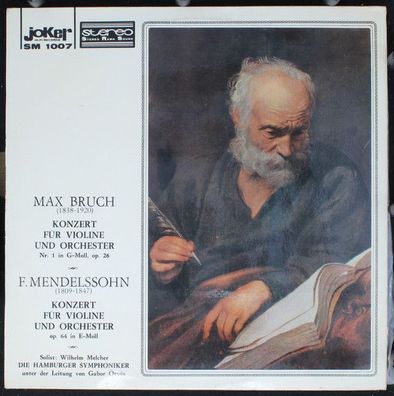 Joker (2) SM 1007 - Max Bruch - Konzert Für Violine Und Orchester Nr.1 In G-Mol