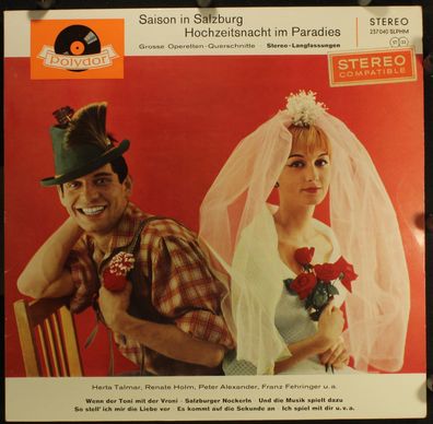 Polydor 46 540 LPHM - Saison In Salzburg / Hochzeitsnacht Im Paradies (Grossen O