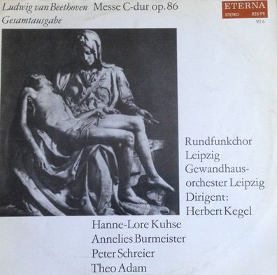 Eterna 8 26 119 - Ludwig van Beethoven Messe C-Dur Op. 86 Gesamtausgabe
