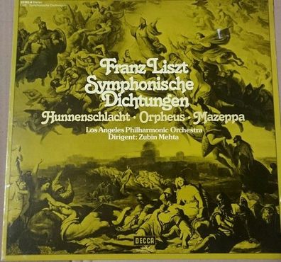 DECCA 29 562-6 - Symphonische Dichtungen: Hunnenschlacht • Orpheus • Mazeppa