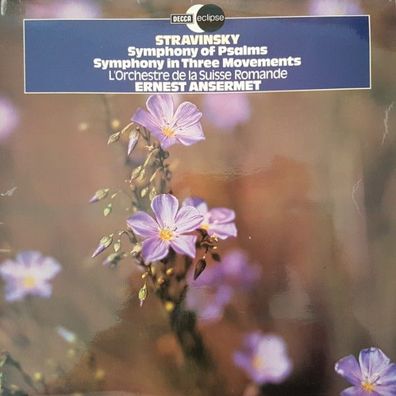 Decca Eclipse ECS 820 - Symphony Of Psalms / Symphony In Three Movements