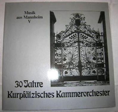 Promoton 502 - Musik Aus Mannheim V (30 Jahre Kurpfälzisches Kammerorchester)