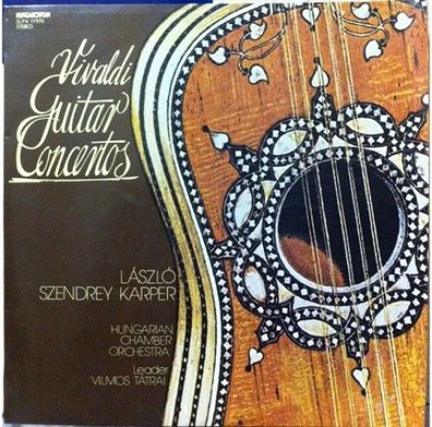 Hungaroton SLPX 11970 - Vivaldi Guitar Concertos