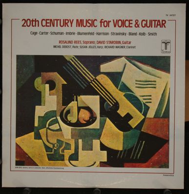 Turnabout TV 34727 - 20th Century Music For Voice & Guitar