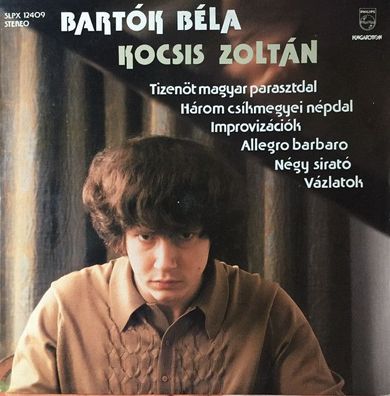 Hungaroton SLPX 12409 - Tizenöt Magyar Népdal, Három Csíkmegyei Népdal, Imp