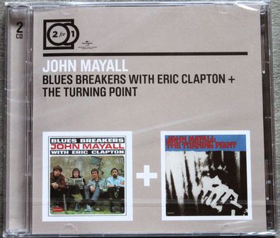 John Mayall - Bluesbreakers With Eric Clapton + The Turning Point (2xCD) (Neu + OVP)