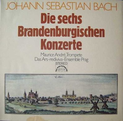 Supraphon 80 386 XK - Die Sechs Brandenburgischen Konzerte