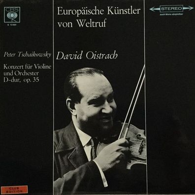 CBS S 72064 - Konzert Für Violine Und Orchester D-dur, Op. 35