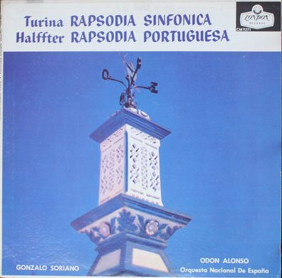 London Records CM9271 - Turina Rapsodia Sinfonica / Halffter Rapsodia Portuguesa