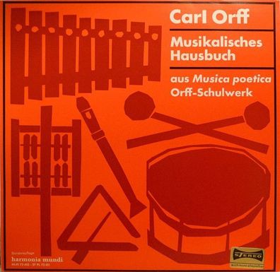 Deutsche Harmonia Mundi ST PL 72 411 - Musikalisches Hausbuch