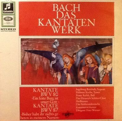 Columbia SMC 95 157 - Das Kantatenwerk, Kantaten BWV 80 Und BWV 87