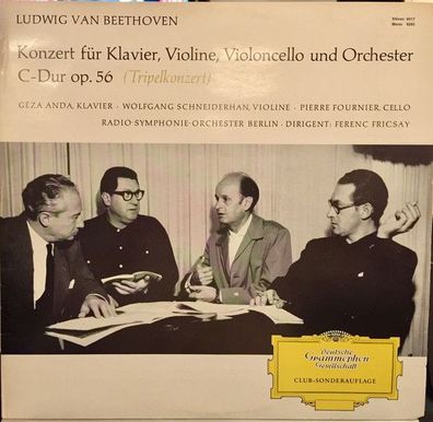 Deutsche Grammophon 6243 - Konzert Für Klavier, Violine, Violoncello Und Orches
