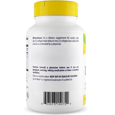 Healthy Origins, Lyc-O-Mato (Lycopene + Olive Oil) 15 mg, 180 Weichkapseln