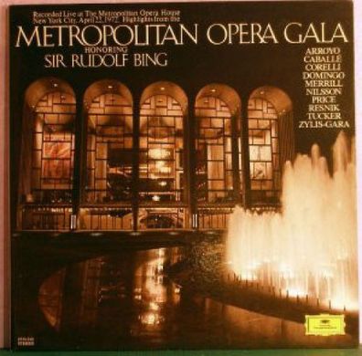 Deutsche Grammophon 2530 260 - Highlights From Metropolitan Opera Gala Honouring