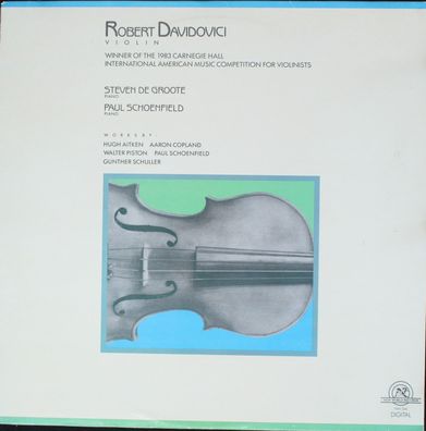 New World Records NW 334 - Works By: Hugh Aitken, Aaron Copland, Walter Piston,