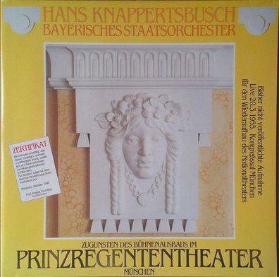 TELDEC 9031-72911-1 - Zugunsten Des Bühnenausbaus Im Prinzregententheater Münc
