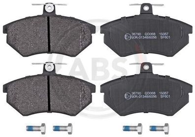 ABS 36790 Bremsbelagsatz vorderachse für Audi 80 90 Coupe Seat VW