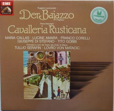EMI 1C 061-00721 - Der Bajazzo / Cavalleria Rusticana