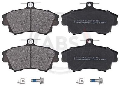 ABS 37020 Bremsbelagsatz vorderachse für Mitsubishi Carisma Volvo S40 I V40