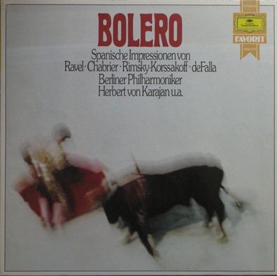 Deutsche Grammophon 2535 618 - Bolero (Spanische Impressionen)