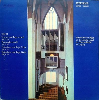 Eterna 8 26 351 - Orgelwerke Mit Edward Power Biggs