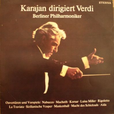 Eterna 8 27 749 - Herbert von Karajan, Giuseppe Verdi, Berliner Philharmoniker