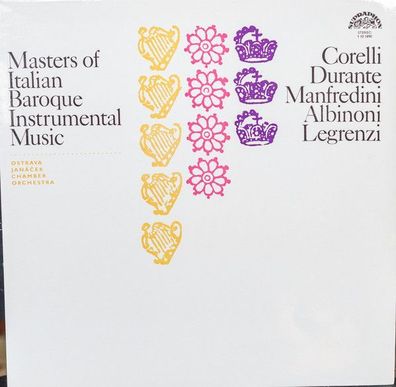 Supraphon 1 10 1890 - Masters Of Italian Baroque Instrumental Music