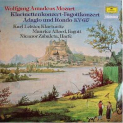 Deutsche Grammophon 2535 188 - Klarinettenkonzert - Fagottkonzert - Adagio und R