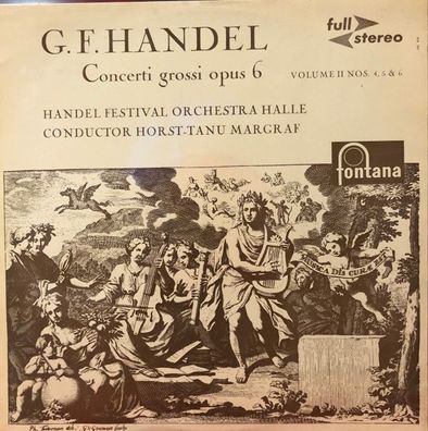 Fontana 875 021 CY - Concerti Grossi Opus 6 Band II Nr. 4, 5 & 6