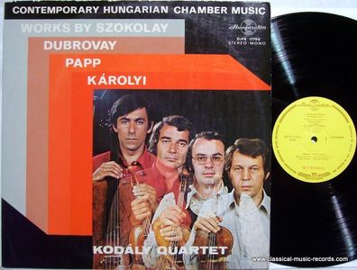 Hungaroton SLPX 11754 - Contemporary Hungarian Chamber Music
