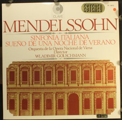 Clave 18-1072 S - Sinfonía Italiana / Sueño De Una Noche De Verano