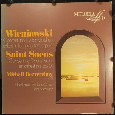 562.256 - Henryk Wieniawski, Camille Saint-Saëns, Igor Bezrodny, Bolxsho?