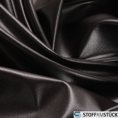0,5 Meter PUL Polyester Polyurethan Single Jersey schwarz wasserundurchlässig
