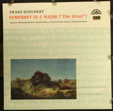 Supraphon SUA ST 50444 - Franz Schubert, The Czech Philharmonic Orchestra, Franz
