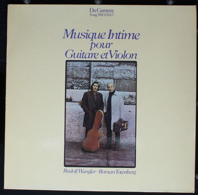 Musical Heritage Society MHS 3070 - Musique Intime For Guitar And Violin