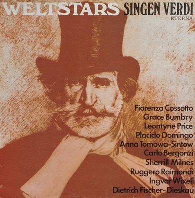 Eterna 8 26 945 - Weltstars Singen Verdi