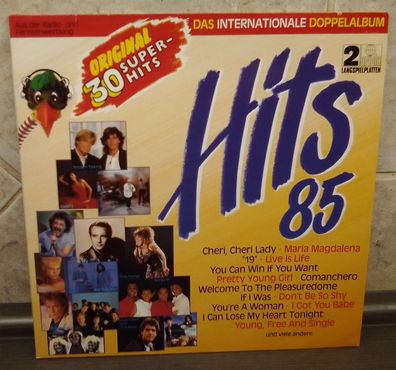 LP Hits 1985 Die Internationale ( Doppel LP )