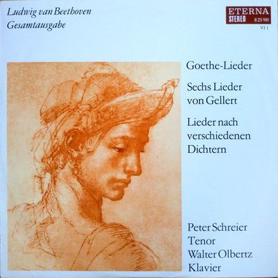 Eterna 8 25 981 - Goethe-Lieder - Sechs Lieder Von Gellert - Lieder Nach Verschi