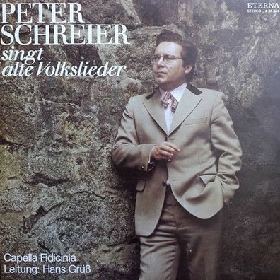 Eterna 8 35 066 - Peter Schreier Singt Alte Volkslieder