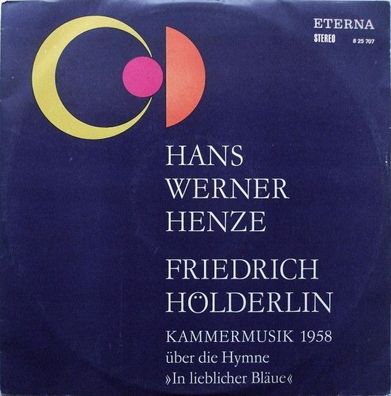 Eterna 8 25 707 - Kammermusik 1958 Über Die Hymne "In Lieblicher Bläue"