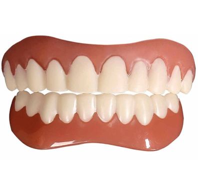 Künstliche Zähne Zahnersatz Provisorischer Quick Dental Prothese Top Perfekte