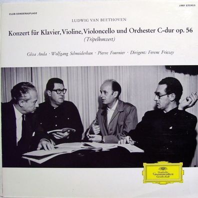 Deutsche Grammophon J 802 - Konzert Für Klavier, Violine, Violoncello Und Orche