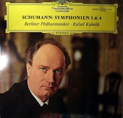 Deutsche Grammophon 138 860 SLPM - Symphonien 1 & 4
