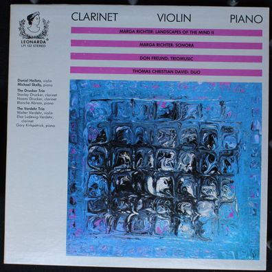 Leonarda Productions, Inc. LPI 122 - Clarinet / Violin / Piano