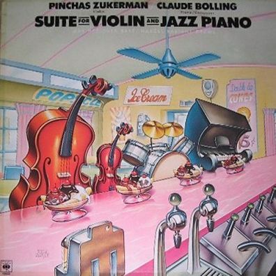 CBS 73 833 - Suite For Violin And Jazz Piano